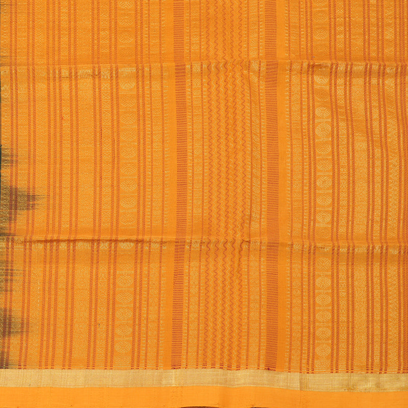 Hayagrivas Black Kora Silk Cotton Saree SSCBF14D5-5