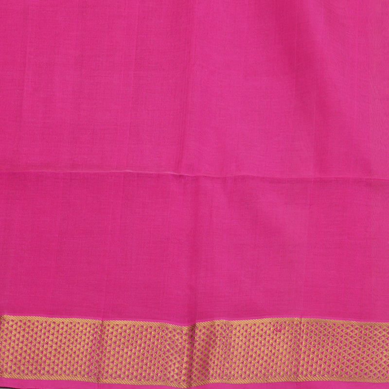 Hayagrivas Beige Kora Silk Cotton Saree SSCBF14D6-1