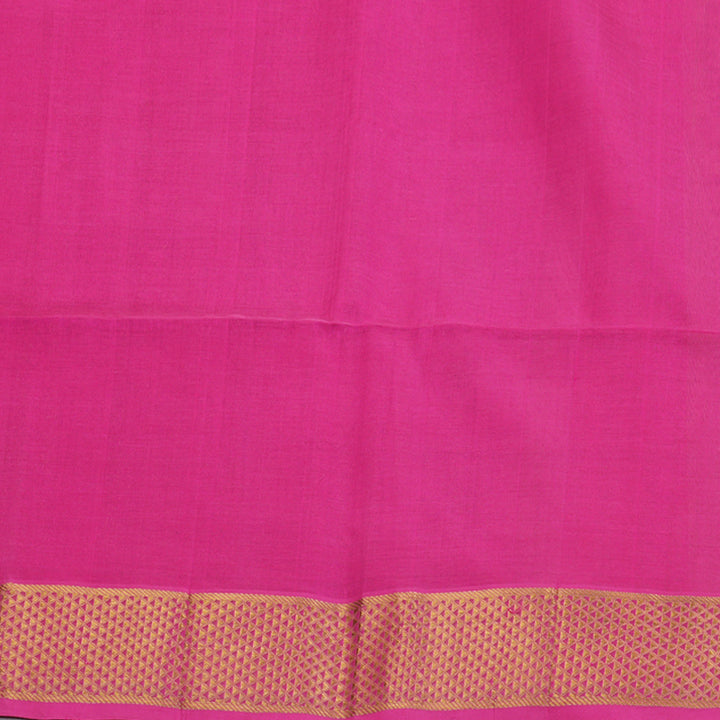 Hayagrivas Beige Kora Silk Cotton Saree SSCBF14D6-1