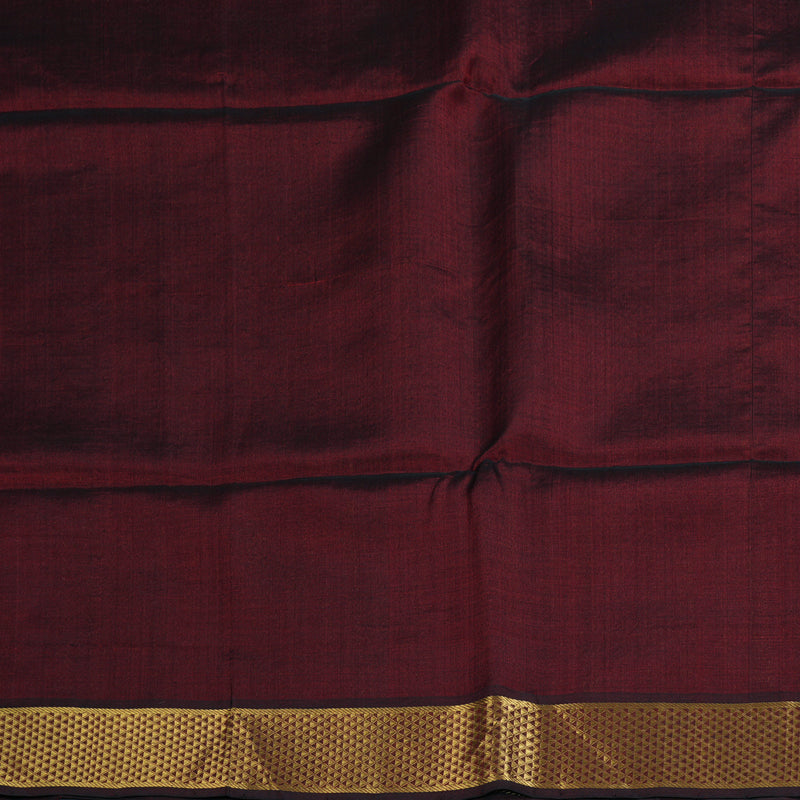 Hayagrivas Red Kora Silk Cotton Saree SSCBF14D6-11