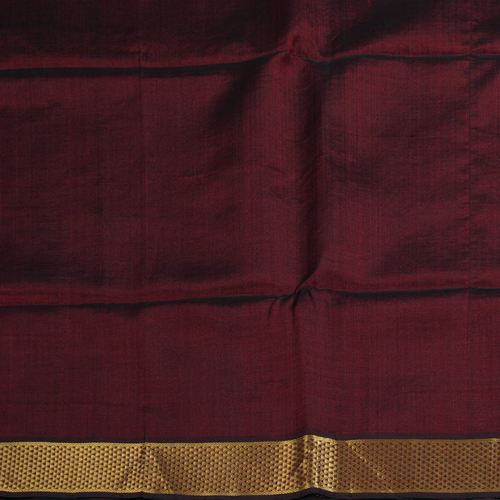 Hayagrivas Red Kora Silk Cotton Saree SSCBF14D6-11