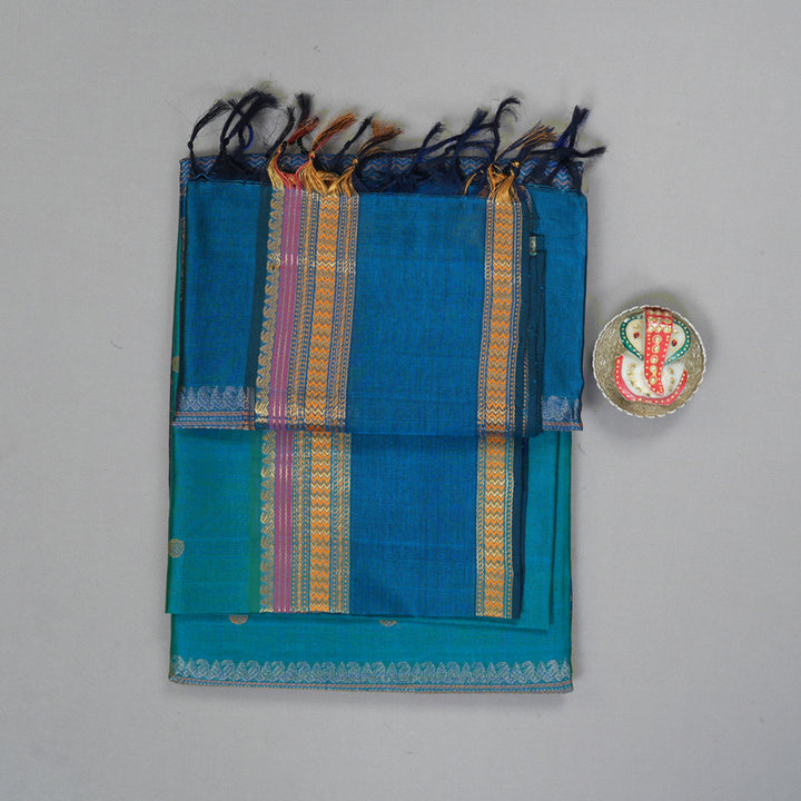 Hayagrivas Mayilkazhuthu Kora Silk Cotton Saree SSCBF14D6-19