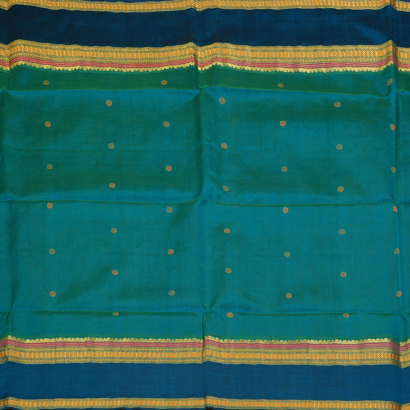 Hayagrivas Mayilkazhuthu Kora Silk Cotton Saree SSCBF14D6-19