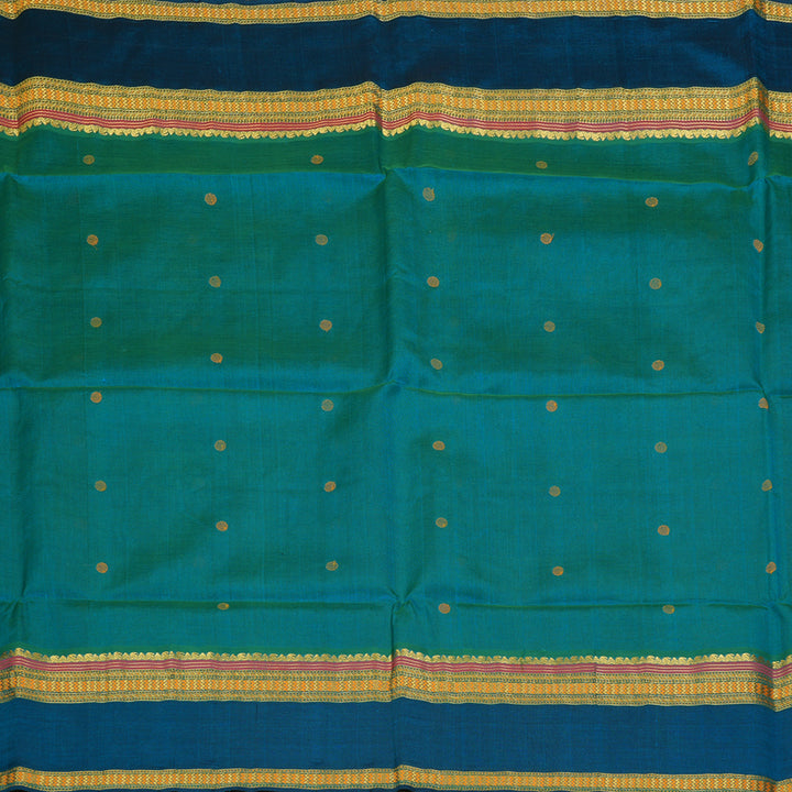 Hayagrivas Mayilkazhuthu Kora Silk Cotton Saree SSCBF14D6-19