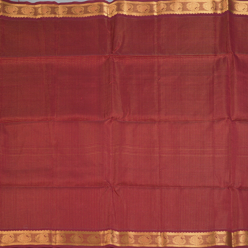 Hayagrivas Maroon Kora Silk Cotton Saree SSCBF14D6-22