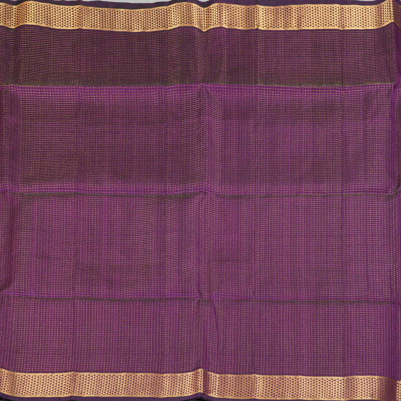 Hayagrivas Purple Kora Silk Cotton Saree SSCBF14D6-28