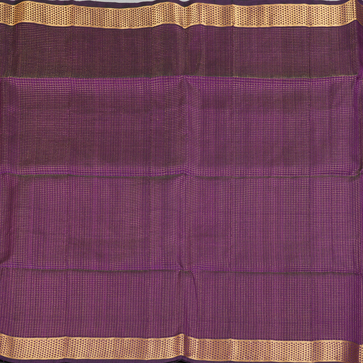 Hayagrivas Purple Kora Silk Cotton Saree SSCBF14D6-28