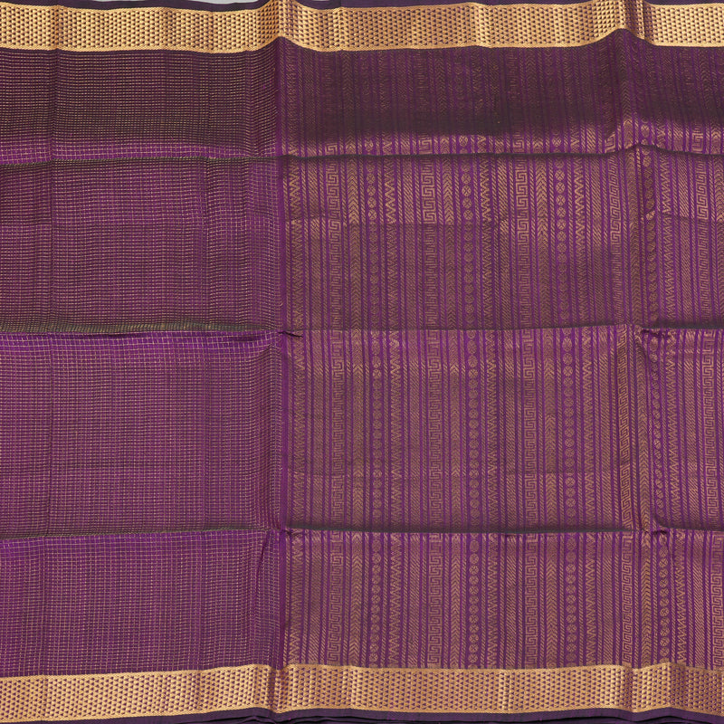 Hayagrivas Purple Kora Silk Cotton Saree SSCBF14D6-28