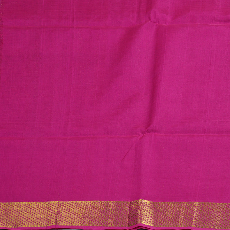 Hayagrivas Violet Kora Silk Cotton Saree SSCBF14D6-3