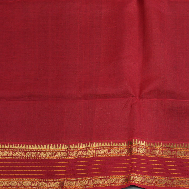 Hayagrivas Mehandi Green Kora Silk Cotton Saree SSCBF14D6-38