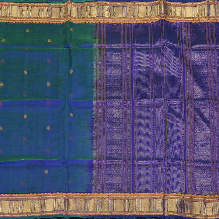 Hayagrivas Mayilkazhuthu Kora Silk Cotton Saree SSCBF14D6-43