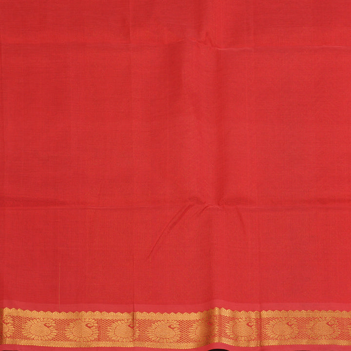 Hayagrivas Red Kora Silk Cotton Saree SSCBF14D6-5