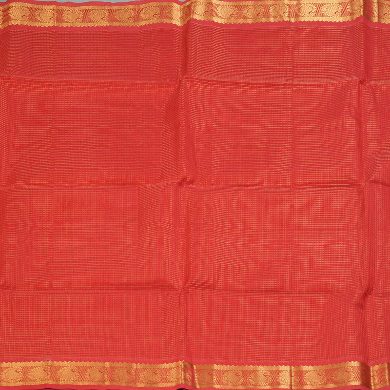 Hayagrivas Red Kora Silk Cotton Saree SSCBF14D6-5