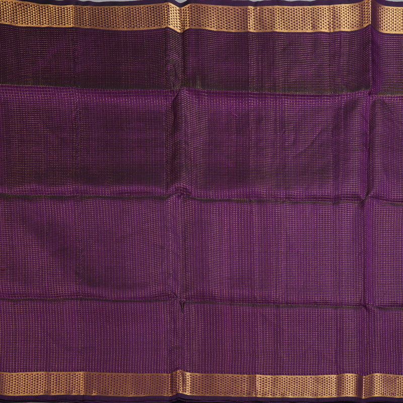 Hayagrivas Purple Kora Silk Cotton Saree SSCBF14D6-8