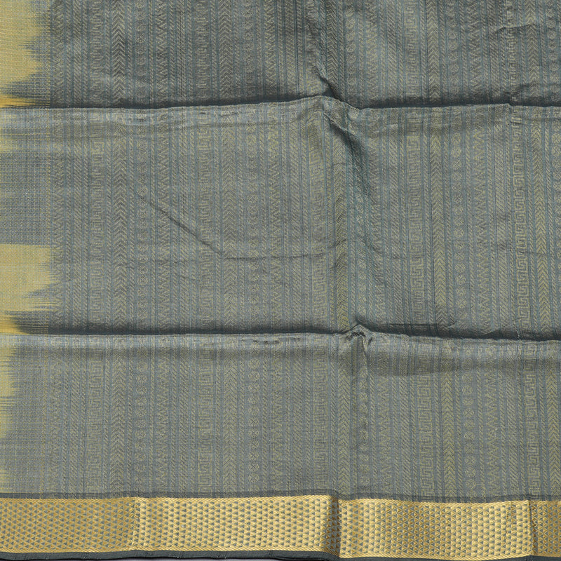 Hayagrivas Beige Kora Silk Cotton Saree SSCBF14D6-9