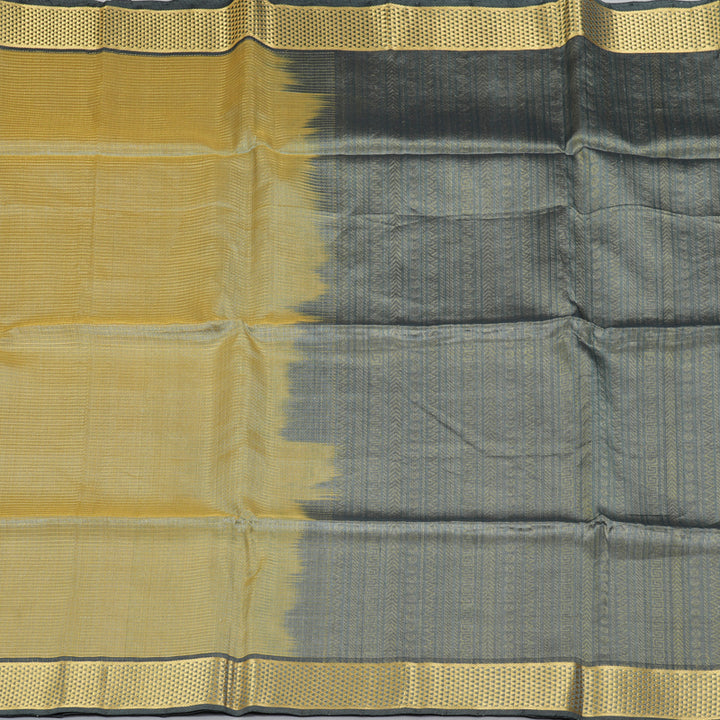 Hayagrivas Beige Kora Silk Cotton Saree SSCBF14D6-9