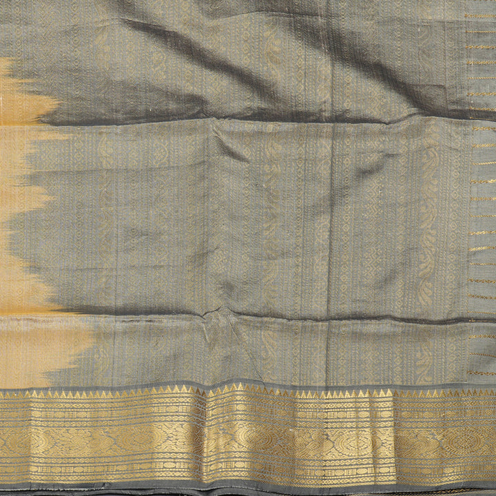 Hayagrivas Sandal Kora Silk Cotton Saree SSCBF14D7-8