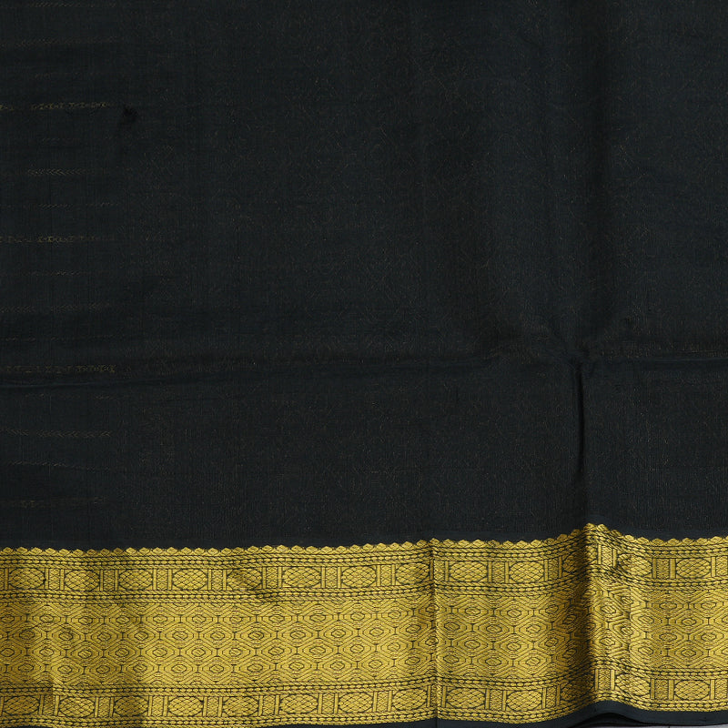 Hayagrivas Mehandi Green Kora Silk Cotton Saree SSCBF14D7-9
