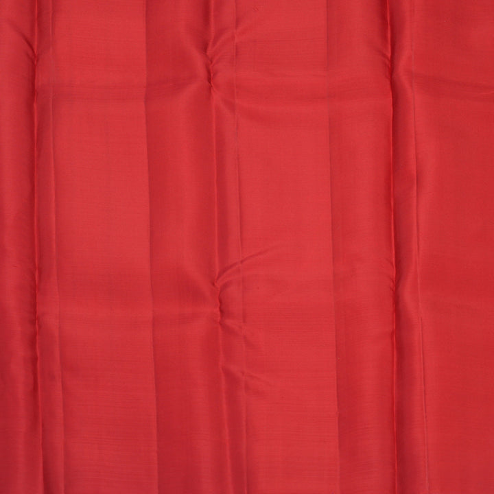 Hayagrivas Handloom Red Kanjivaram Silk Saree SSCBF152H9-1