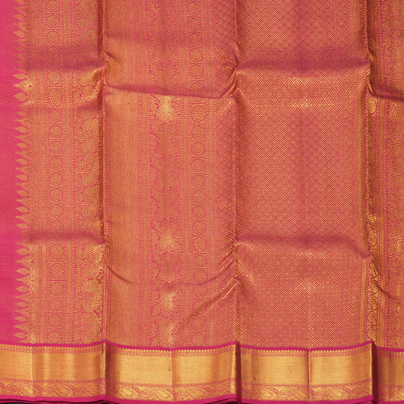 Hayagrivas Handloom Pink Kanjivaram Silk Saree SSCBF153H9-4