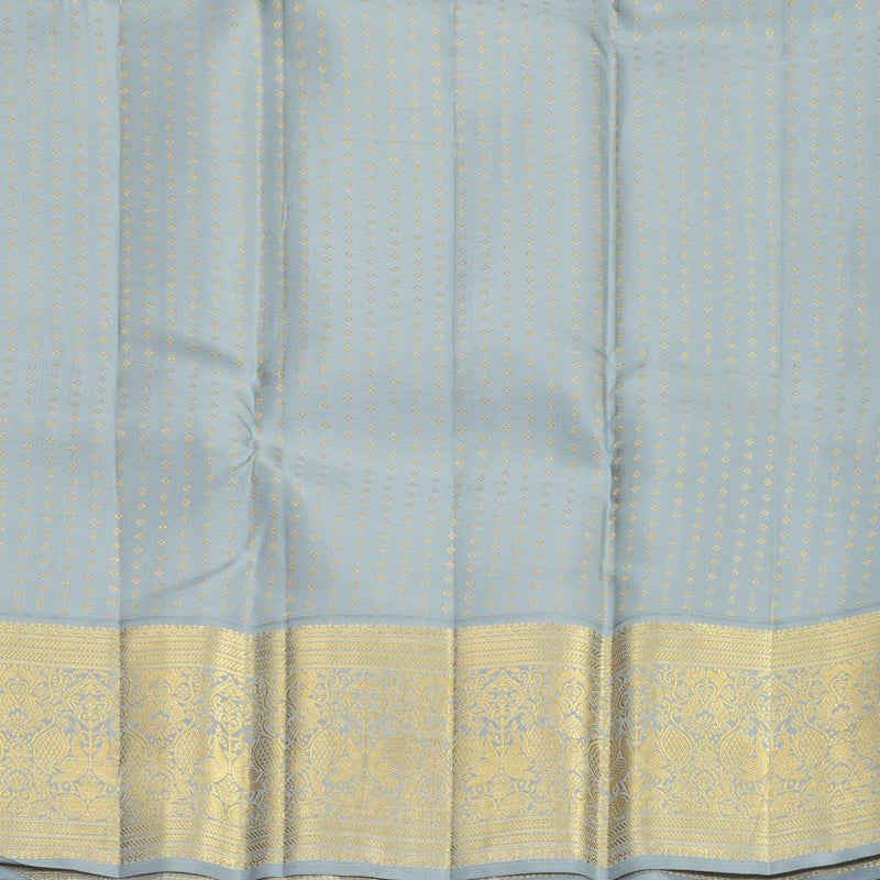 Hayagrivas Handloom Burgundy Kanjivaram Silk Saree with Grey Border SSCBF159H18-1