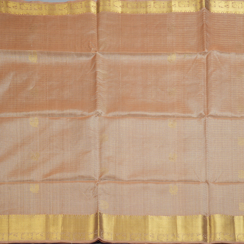 Hayagrivas Cream Kora Silk Cotton Saree SSCBF15D1-1