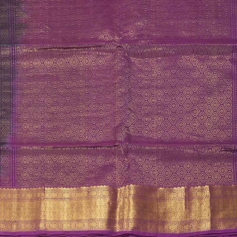 Hayagrivas Violet Kora Silk Cotton Saree SSCBF15D4-1