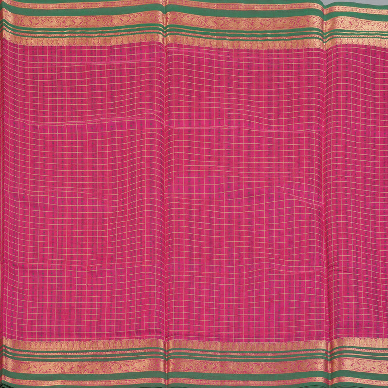 Hayagrivas Pink Kanchi Silk Cotton Saree SSCBF15D7-1