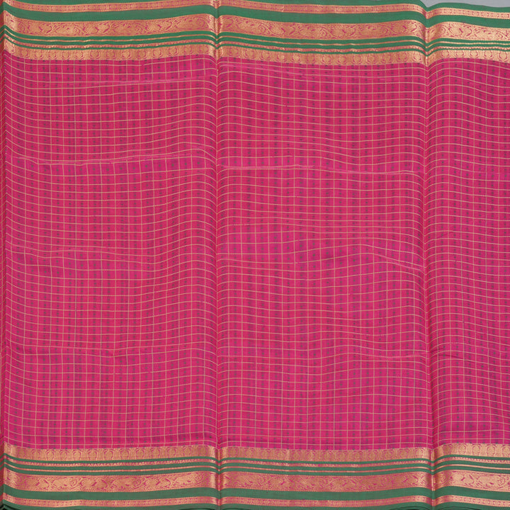 Hayagrivas Pink Kanchi Silk Cotton Saree SSCBF15D7-1