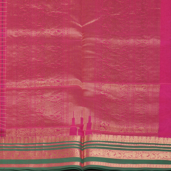 Hayagrivas Pink Kanchi Silk Cotton Saree SSCBF15D7-1