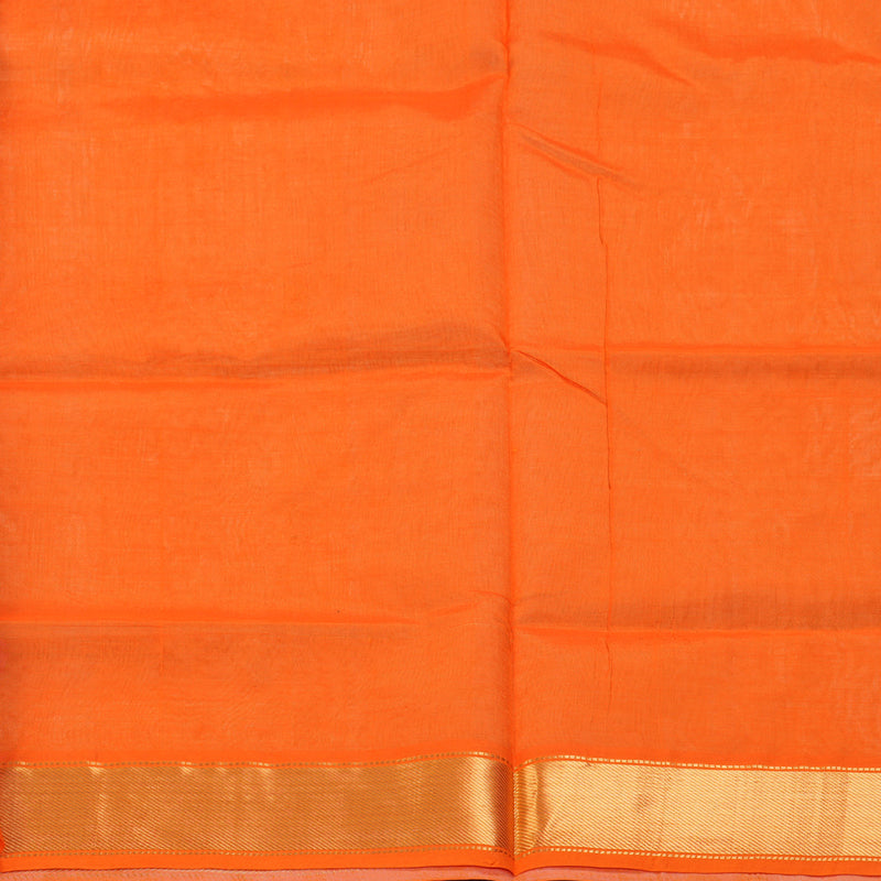 Hayagrivas Half-White Pure Silk Cotton Saree SSCBF15D8-1