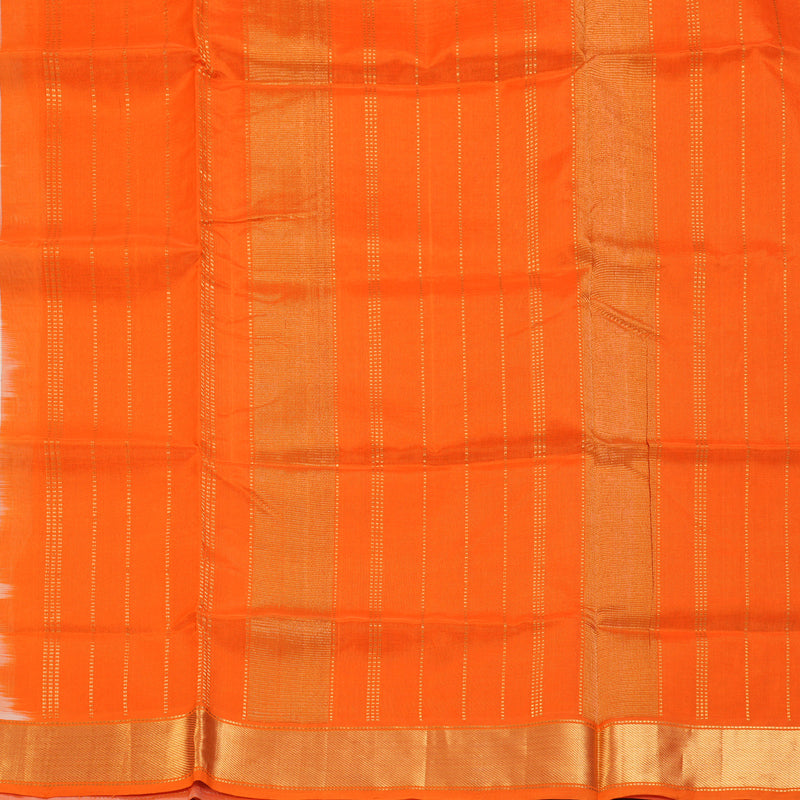 Hayagrivas Half-White Pure Silk Cotton Saree SSCBF15D8-1