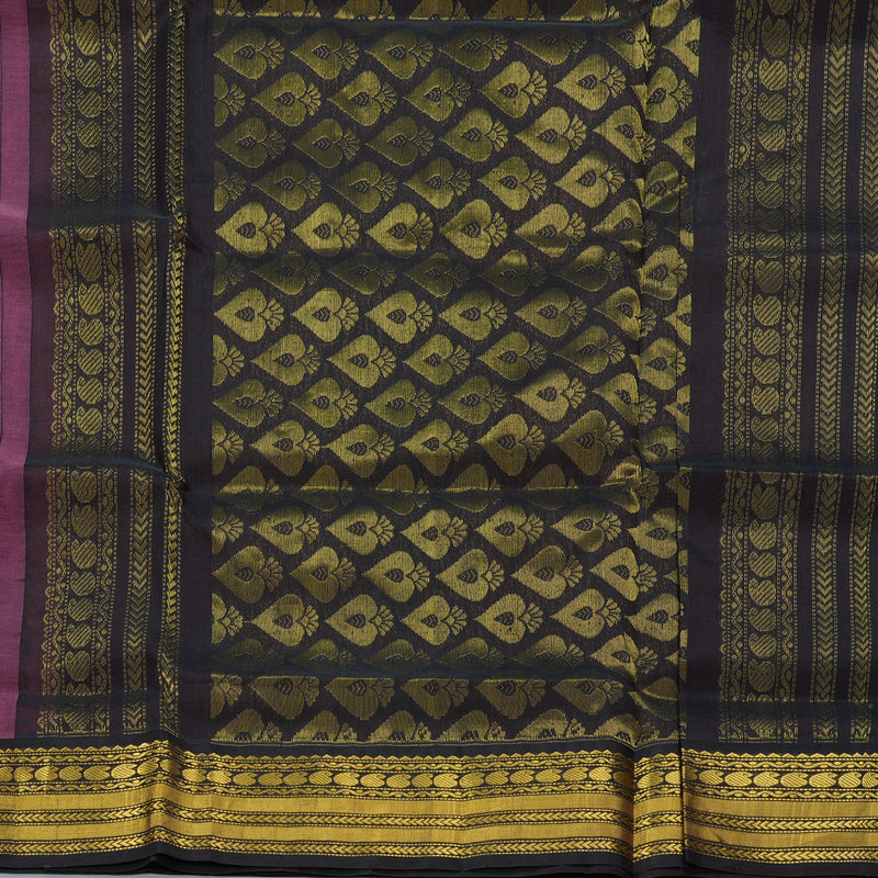 Hayagrivas Lotus Pink Pure Silk Cotton Saree SSCBF16D1-21