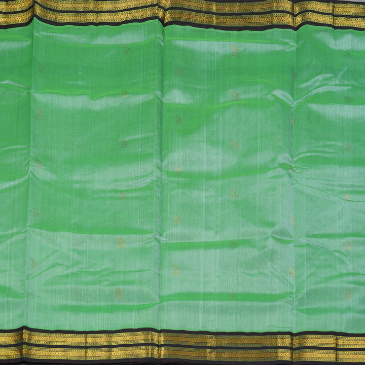 Hayagrivas Pista Green Pure Silk Cotton Saree SSCBF16D1-8