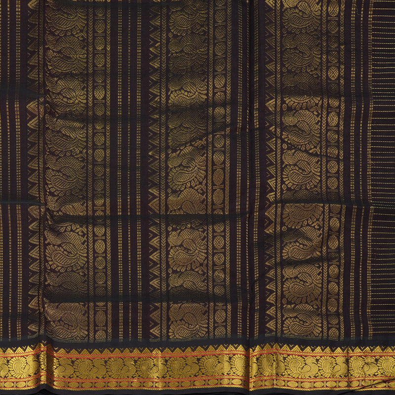 Hayagrivas Maroon Pure Silk Cotton Saree SSCBF16D11-6