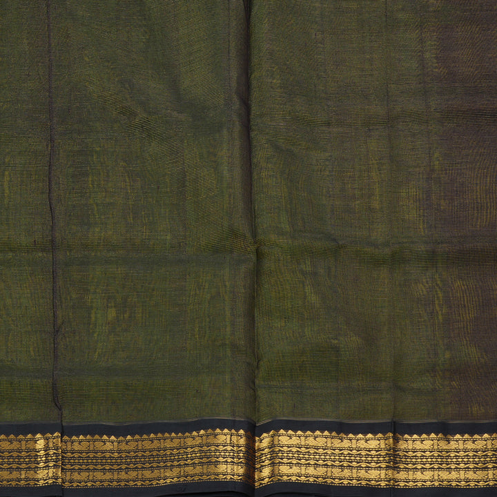 Hayagrivas Fluorescent Green Pure Silk Cotton Saree SSCBF16D12-2