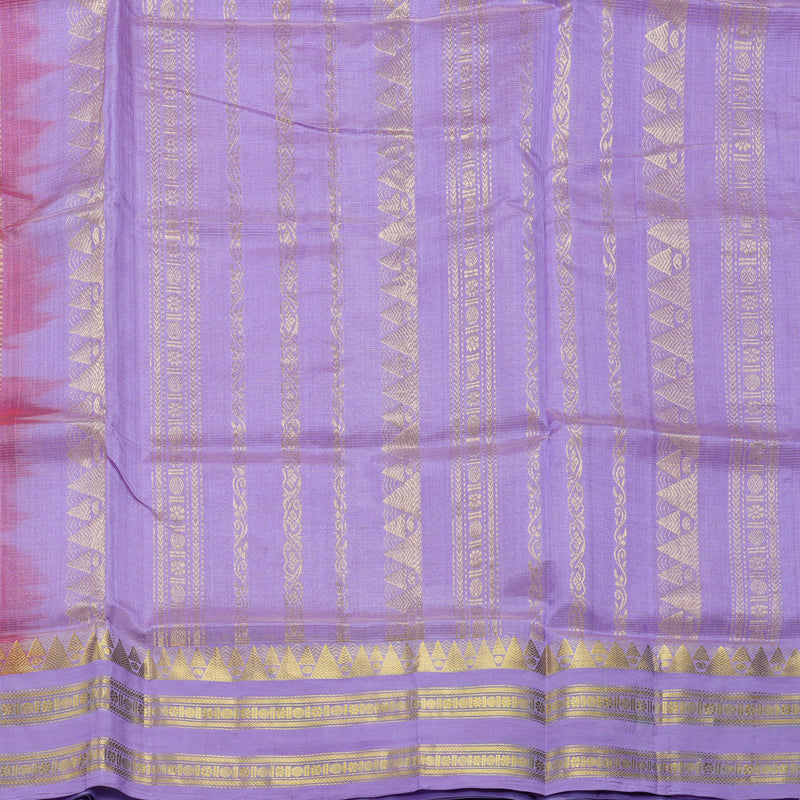 Hayagrivas Rani Pink Pure Silk Cotton Saree SSCBF16D12-4