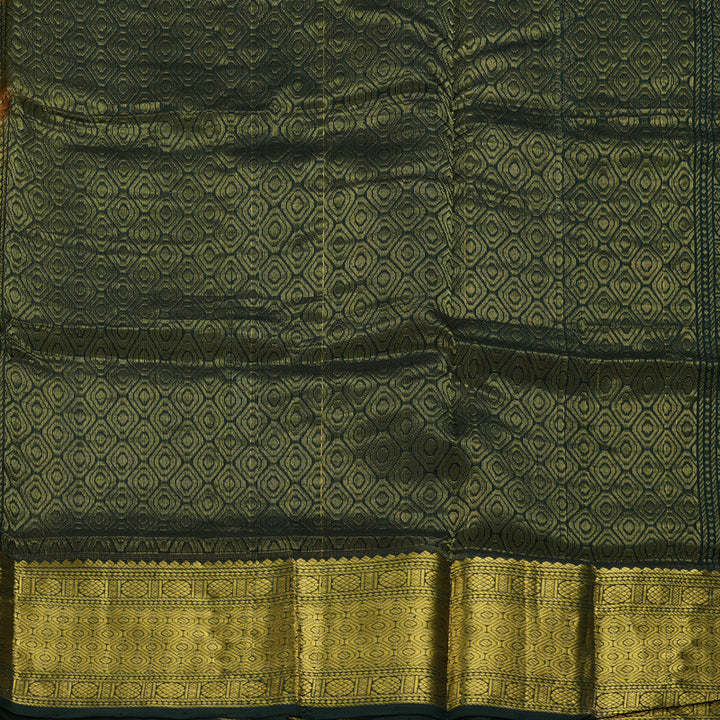 Hayagrivas Honey Mustard Pure Silk Cotton Saree SSCBF16D13-7