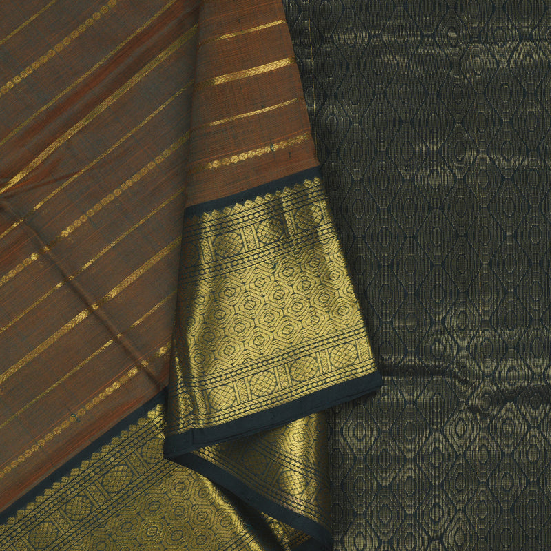 Hayagrivas Honey Mustard Pure Silk Cotton Saree SSCBF16D13-7