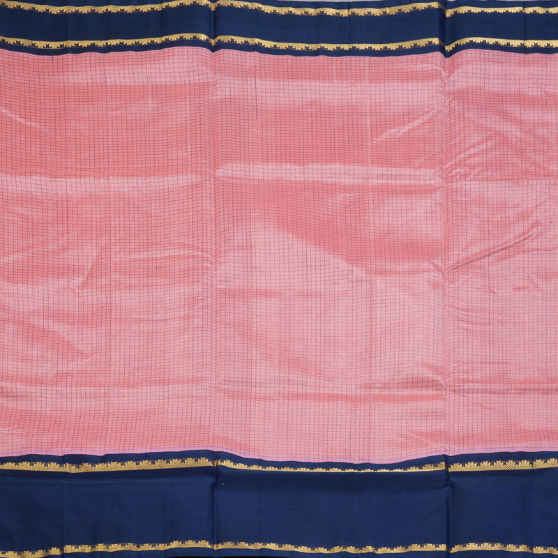 Hayagrivas Lotus Pink Pure Silk Cotton Saree SSCBF16D2-12