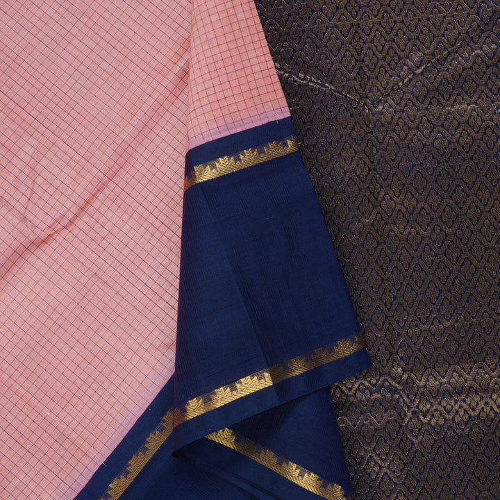 Hayagrivas Lotus Pink Pure Silk Cotton Saree SSCBF16D2-12