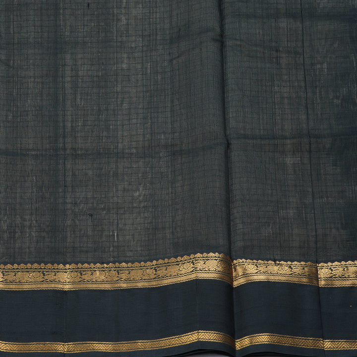Hayagrivas Half-White Pure Silk Cotton Saree SSCBF16D2-13
