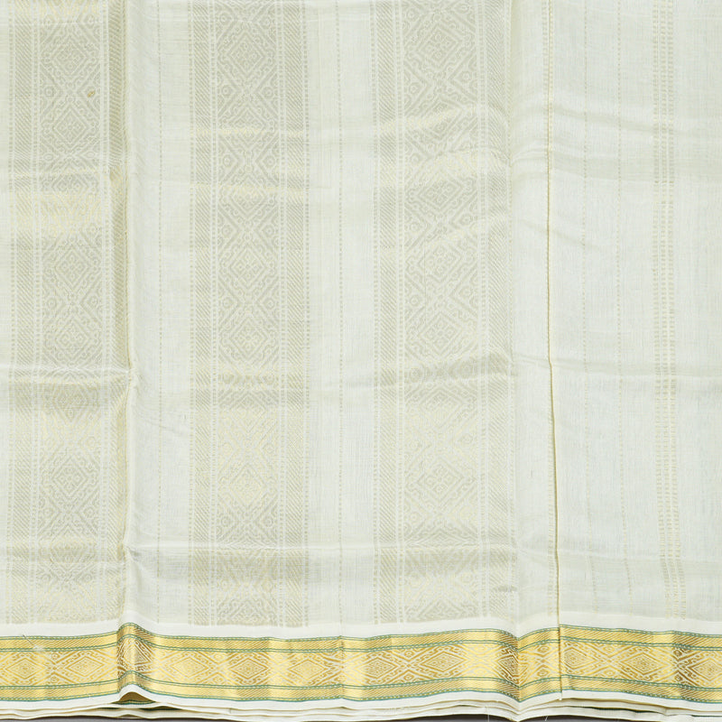 Hayagrivas Bottle Green Pure Silk Cotton Saree SSCBF16D2-20