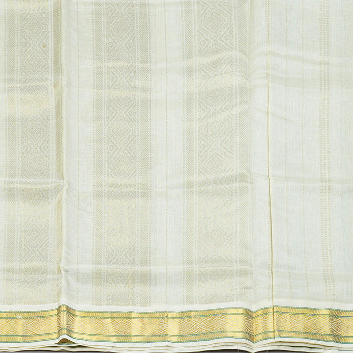 Hayagrivas Bottle Green Pure Silk Cotton Saree SSCBF16D2-20