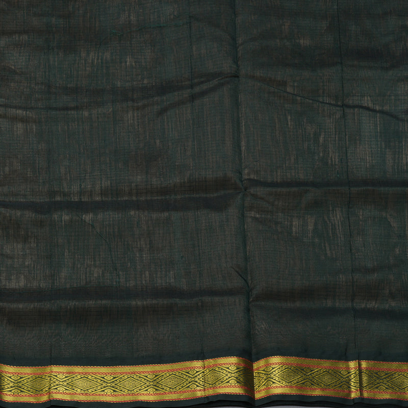 Hayagrivas Beige Pure Silk Cotton Saree SSCBF16D2-3