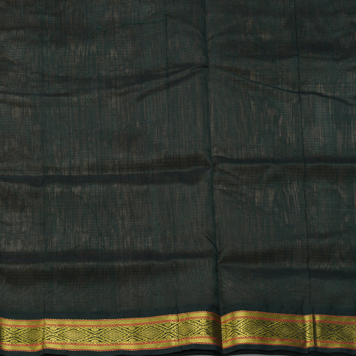 Hayagrivas Beige Pure Silk Cotton Saree SSCBF16D2-3