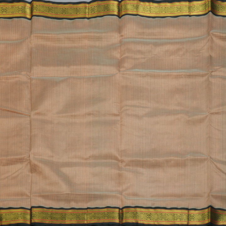 Hayagrivas Beige Pure Silk Cotton Saree SSCBF16D2-3