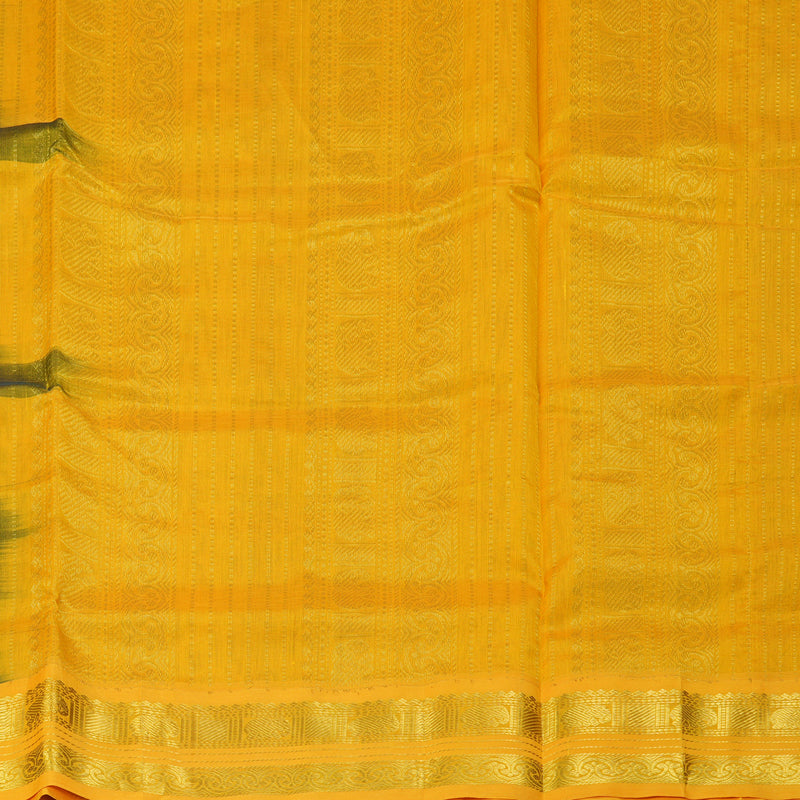 Hayagrivas Bottle Green Pure Silk Cotton Saree SSCBF16D3-12