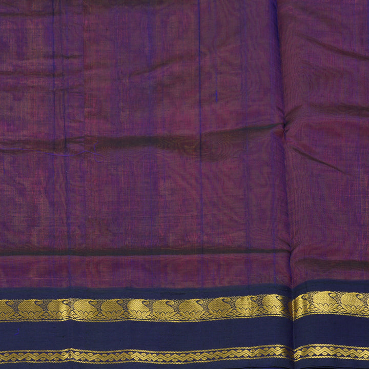 Hayagrivas Orange Pure Silk Cotton Saree SSCBF16D3-2