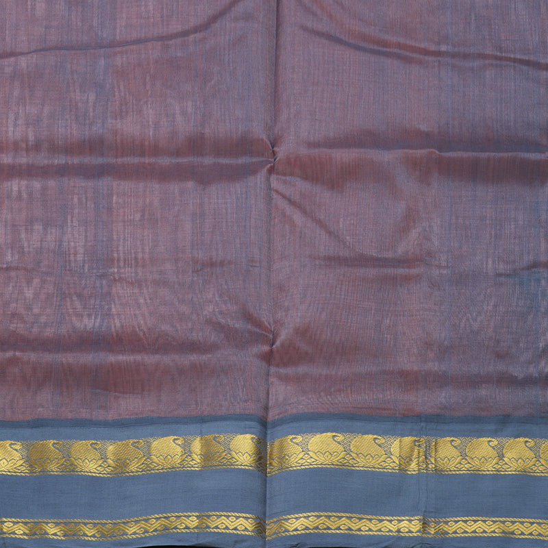 Hayagrivas Peach Orange Pure Silk Cotton Saree SSCBF16D3-8